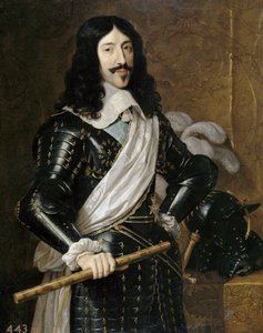 フランスのルイ13世（1601-1643）の肖像」 シャンペーニュ、フィリップ、ド（1602-1674）作 作： Philippe de Champaigne