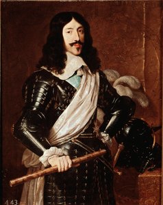 フランス国王ルイ13世（1601-1643）の肖像 フィリップ・ドゥ・シャンパーニュ（1602-1674）の絵画 作： Philippe de Champaigne