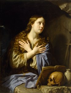 悔い改めたマグダレン 作： Philippe de Champaigne