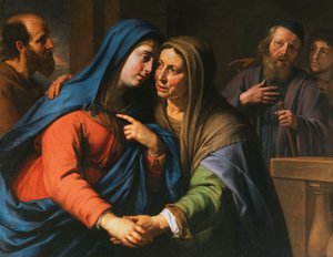 面会、1643年 作： Philippe de Champaigne