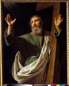 使徒 サン・フィリップ フィリップ・ドゥ・シャンパーニュ（1602-1674）の絵画 1649年 日1,17x0,89 m 作： Philippe de Champaigne