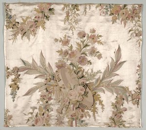 Coverlet Fragment、c。 1760-1770。 作： Philippe de Lasalle