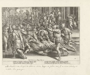 エルサレムでのパウロの投獄 使徒たちの行為（シリーズタイトル） Acta Apostolorum (シリーズタイトル) 作： Philips Galle