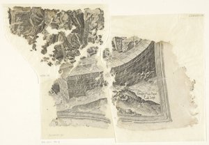 Cebes シーンのプリントの右下隅 Tabula Cebetis Carta Vitae (原題)