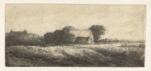 釣り人がボートに乗っている風景 作： Philips Koninck (attributed to)