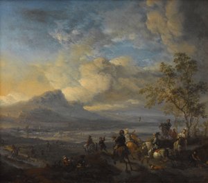 ファルコンハント 作： Philips Wouwerman