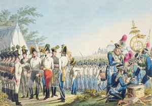 ナポレオン戦争後の新しい帝国王立オーストリア軽歩兵、1820年頃 作： Phillip von Stubenrauch