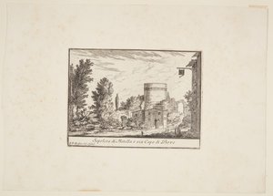 メテッラまたはカーポ ディ ボーヴェの墓所 作： Philothée Francois Duflos