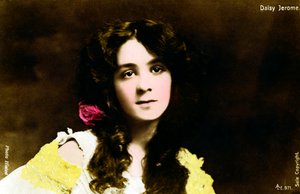 デイジー・ジェローム、女優、20世紀初頭。 作： Photo Histed