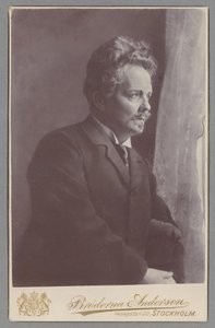 アウグスト・ストリンドベリ 作： Photo studio Andersson Bros.