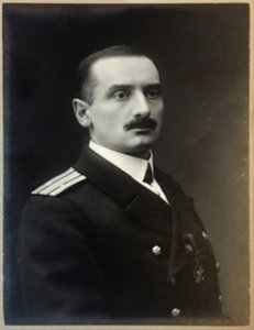 アレクサンダー・コルチャクの肖像 1874-1920, 1909. 作： Photo studio H. Rentz and F.