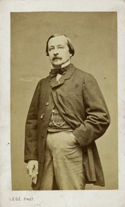 ピアニストで作曲家のフェリックス・ル・クーペの肖像画（1811～1887年）。 作： Photo studio Legé and Bergeron.