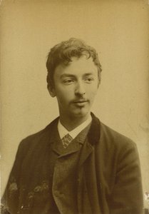 ヴィルヘルム・ハンマースホイの肖像 1864-1916, 1891.