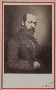 Henri Murger 1822-1861 の肖像、1861 年。