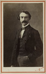 ジャン＝レオン・ジェロームの肖像 1824～1904年頃。 1870年。 作： Photo studio Nadar.