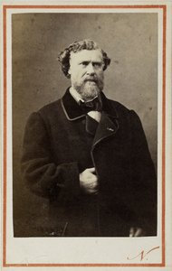 ジュール・ラクロワの肖像、1809～1887年、1865年頃。 作： Photo studio Nadar.
