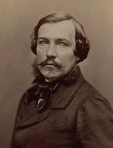 ピアニストで作曲家のアルフレッド・クイダンの肖像、1815～1893年頃。 1870年。 作： Photo studio Nadar.