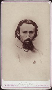 Jan Matejko 1838-1893 の肖像、1880 年頃。 作： Photo studio Waleri Rzewuski.