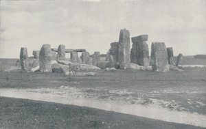 ストーンヘンジ、1910 作： Photochrom Co Ltd of London