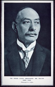 ウォルター・ハインズ・ページ (1855-1918) (白黒写真) 作： Photographer American