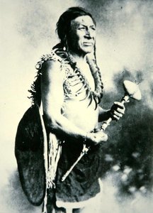 白鳥、戦士（モノクロ写真） 作： Photographer American