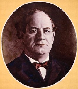 ウィリアム・ジェニングス・ブライアン（1860-1925）（モノクロ写真）