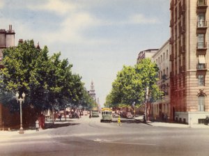 コリンズ・ストリート、メルボルン（カラー写真） 作： Photographer Australian