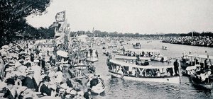 1904年頃、ビクトリア州メルボルンの「Henley on the Yarra」（メルボルンの外務省発行の「Under the Southern Cross - Glimpses of Australia」より）。 作： Photographer Australian