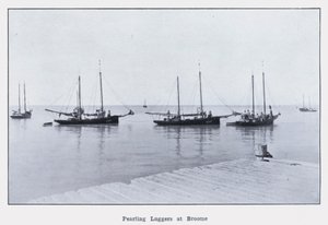 ブルームでのパーリングラガー（モノクロ写真 作： Photographer Australian