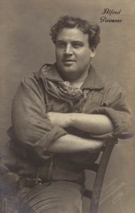 アルフレッド・ピッカバー（イギリス・アメリカのオペラ歌手）（モノクロ写真 作： Photographer Austrian