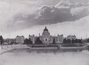 国会議事堂（ブリティッシュ・コロンビア州ビクトリア）（モノクロ写真 作： Photographer Canadian
