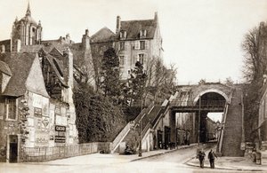 Le Mans, França, c. 1900 (foto em preto e branco) 作： Photographer French