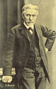 ドイツの社会主義者 August Bebel (白黒写真) 作： Photographer German