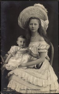 ヴィクトリア・ルイーゼ叔母王女、リエッシュ 1693年 作： Photographer German
