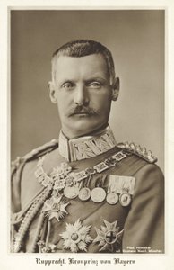バイエルンのルプレヒト皇太子（白黒写真