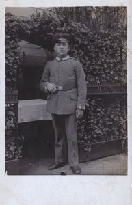ドイツ軍の兵士（モノクロ写真 作： Photographer German