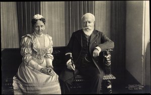 バーデン大公妃ルイーゼ、フリードリヒ1世、リエッシュ 作： Photographer German