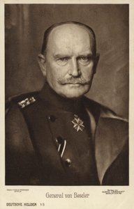 ドイツの将軍、ハンス・ハートウィッグ・フォン・ベゼラー（モノクロ写真 作： Photographer German
