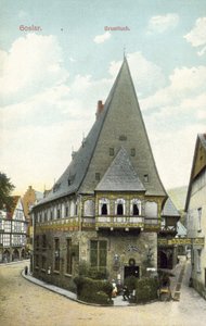 ゴスラーのHotel Brusttuch(カラー写真) 作： Photographer German