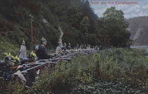 ドイツ帝国陸軍の作戦行動（写真 作： Photographer German
