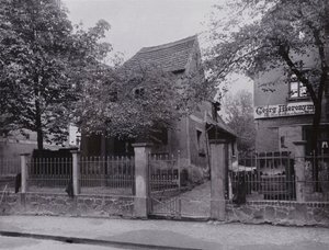 ライプツィヒ：ゴーリスのシラーハウス（モノクロ写真 作： Photographer German
