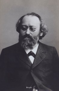 マックス・ブルッフ（ドイツの指揮者・作曲家）（モノクロ写真 作： Photographer German