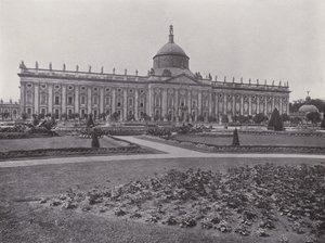 ポツダム、Neues Palais（モノクロ写真 作： Photographer German