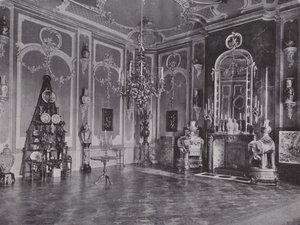 ポツダム、Neues Palais、日本サロン（モノクロ写真 作： Photographer German