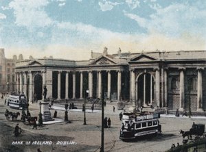 アイルランド銀行（ダブリン）（カラー写真 作： Photographer Irish