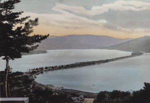1912年頃の日本。日本三景・天橋立、京都から約80マイル(写真) 作： Photographer Japanese