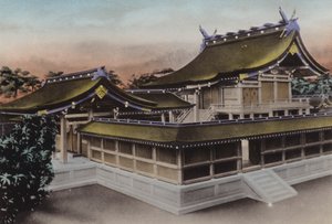 日本、1912年頃。東京・明治神宮 本殿（写真 作： Photographer Japanese