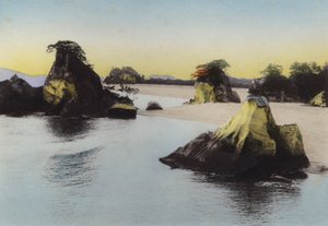 日本、1912年頃。瀬戸内海の松島 日本三景のひとつ（写真 作： Photographer Japanese