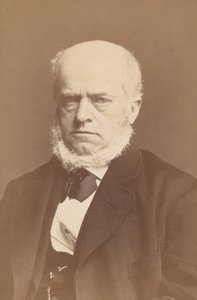 [アドルフ・メンゼル]、1860年代。 作： Photographische Gesellschaft
