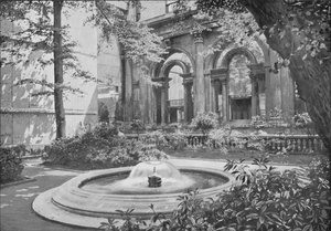 イングランド銀行噴水、ロンドン市、c1910 1911
